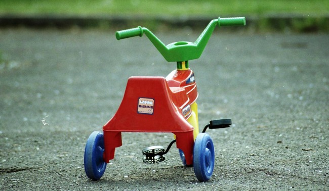 Hot Wheels tricycle